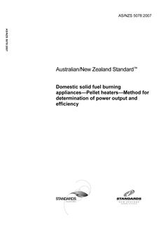 AS/NZS 5078:2007