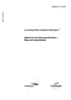 AS/NZS 3117:2007