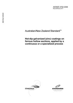 AS/NZS 4792:2006