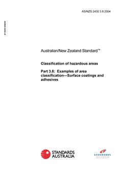 AS/NZS 2430.3.8:2004