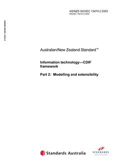 AS/NZS ISO/IEC 15474.2:2003