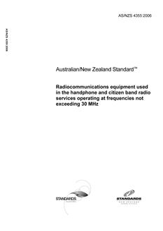 AS/NZS 4355:2006