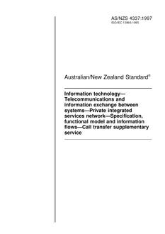 AS/NZS 4337:1997