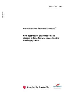 AS/NZS 4812:2003