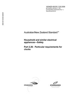 AS/NZS 60335.2.26:2006