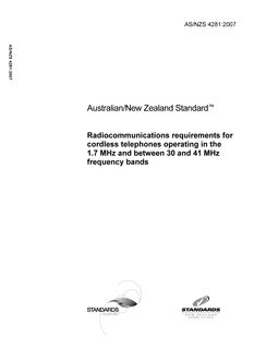 AS/NZS 4281:2007