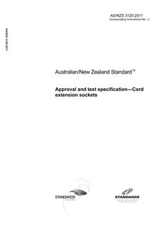 AS/NZS 3120:2011