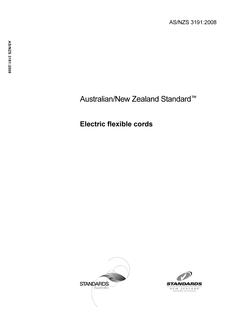 AS/NZS 3191:2008