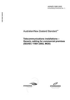 AS/NZS 3080:2003