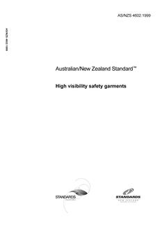 AS/NZS 4602:1999