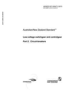 AS/NZS IEC 60947.2:2015