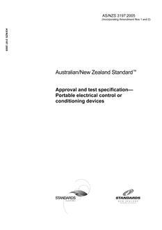 AS/NZS 3197:2005