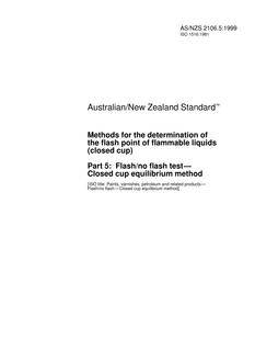 AS/NZS 2106.5:1999