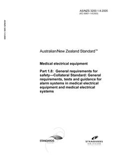 AS/NZS 3200.1.8:2005