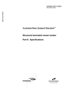 AS/NZS 4357.0:2005