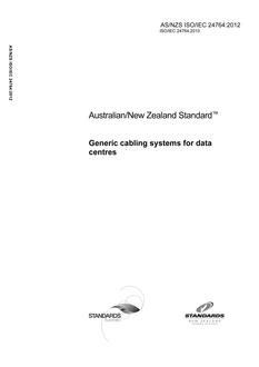 AS/NZS ISO/IEC 24764:2012