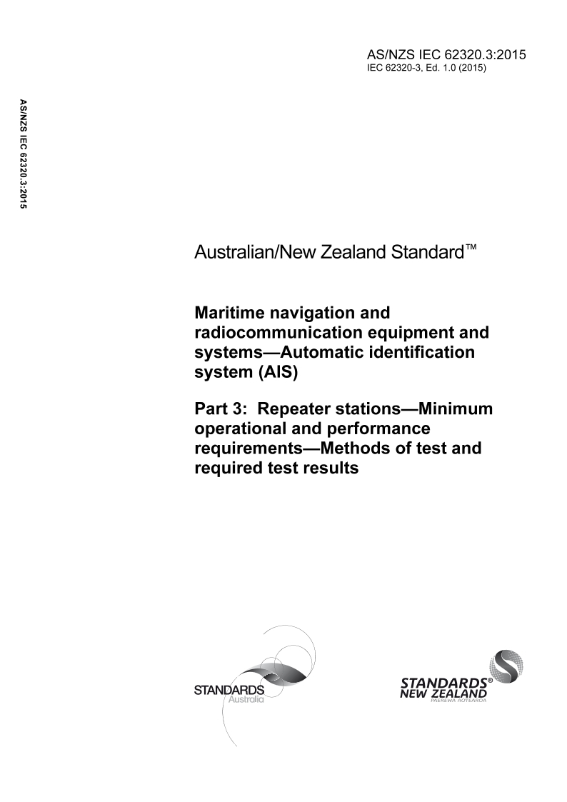 AS/NZS IEC 62320.3:2015