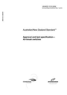 AS/NZS 3133:2008