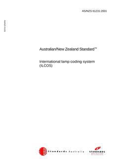 AS/NZS 61231:2001