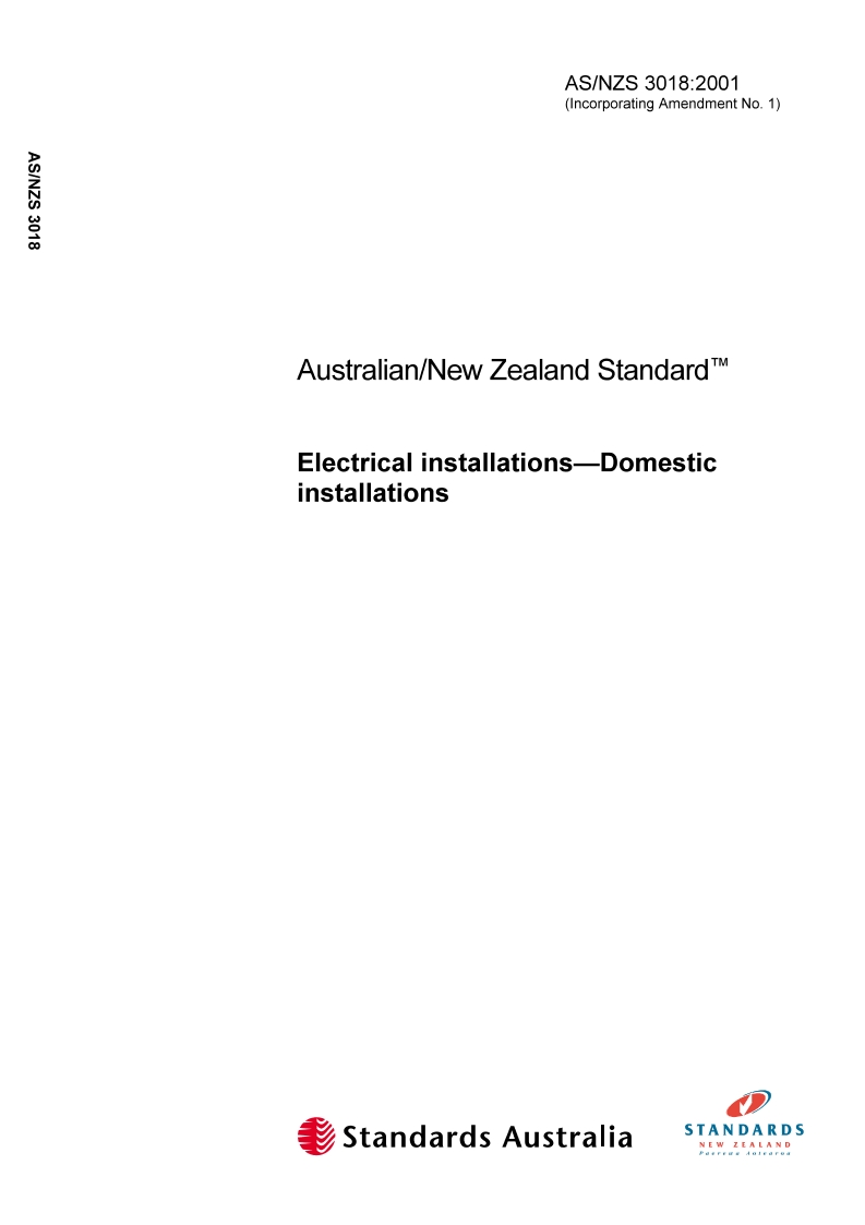 AS/NZS 3018:2001