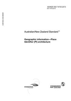 AS/NZS ISO 19155:2013