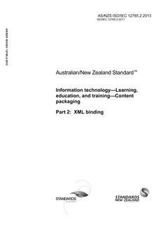 AS/NZS ISO/IEC 12785.2:2013