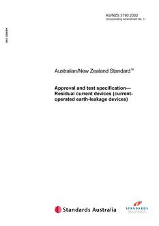 AS/NZS 3190:2002