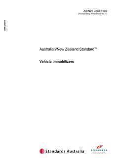 AS/NZS 4601:1999