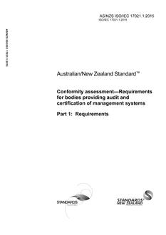 AS/NZS ISO/IEC 17021.1:2015