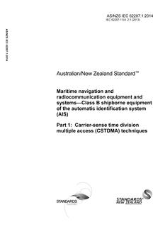 AS/NZS IEC 62287.1:2014