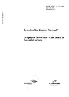 AS/NZS ISO 19137:2008