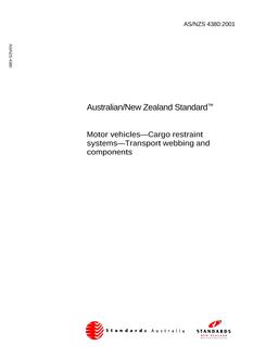 AS/NZS 4380:2001