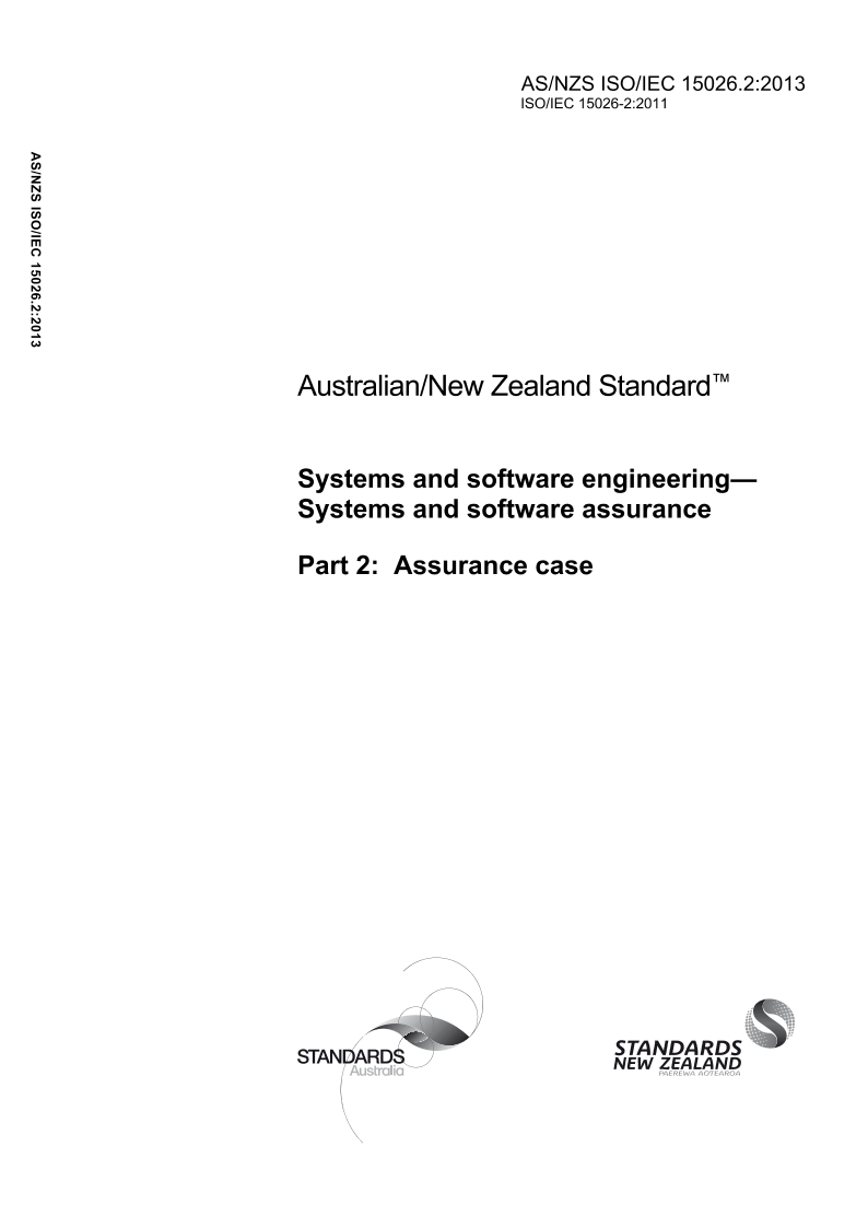 AS/NZS ISO/IEC 15026.2:2013