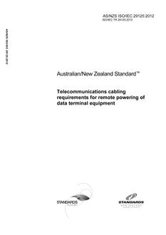 AS/NZS ISO/IEC 29125:2012