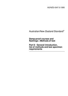 AS/NZS 4347.0:1995