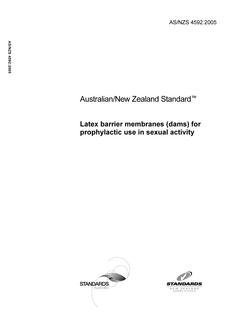 AS/NZS 4592:2005