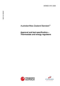 AS/NZS 3161:2005