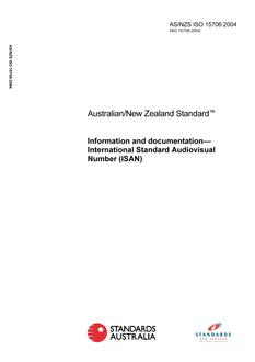 AS/NZS ISO 15706:2004