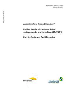 AS/NZS IEC 60245.4:2020