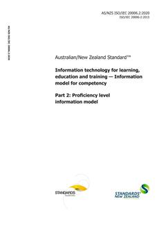 AS/NZS ISO/IEC 20006.2:2020