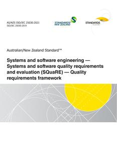 AS/NZS ISO/IEC 25030:2021