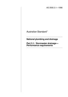 AS 3500.3.1-1998